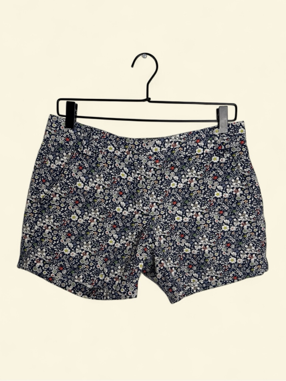 J. Crew Liberty Art Fabric Floral Chino Short Shorts
